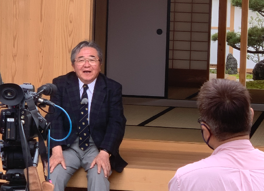 Honorary Director Tanabe will appear on BS11’s “Great Persons, Their Personal Histories” on July 2.